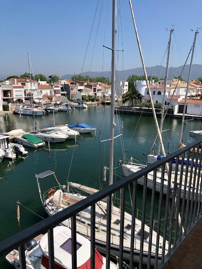 Appartement 80 M2,Port Rhodes D-2 Chambres, Terrasse Panoramique, Vue Sur Le Canal Principal D'Empuriabrava Eksteriør billede