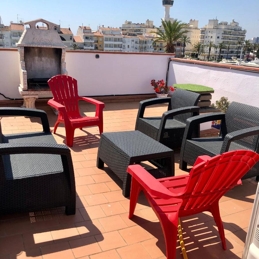 Appartement 80 M2,Port Rhodes D-2 Chambres, Terrasse Panoramique, Vue Sur Le Canal Principal D'Empuriabrava Eksteriør billede